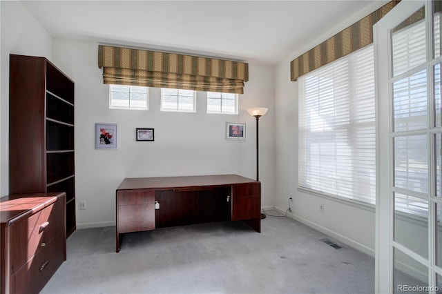 2608 S Troy Ct, Aurora, CO 80014 - unfurnished office with light carpet and baseboards
