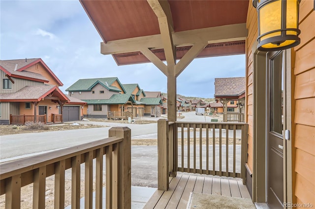 1103 Lupine Ln, Tabernash, CO 80478 - wooden deck with a residential view