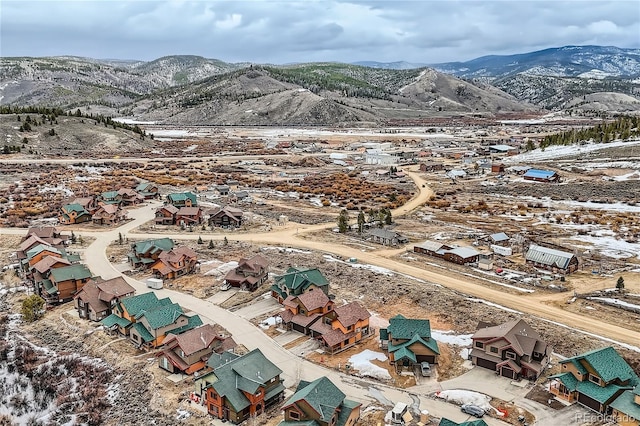 1103 Lupine Ln, Tabernash, CO 80478 - aerial view featuring a residential view and a mountain view