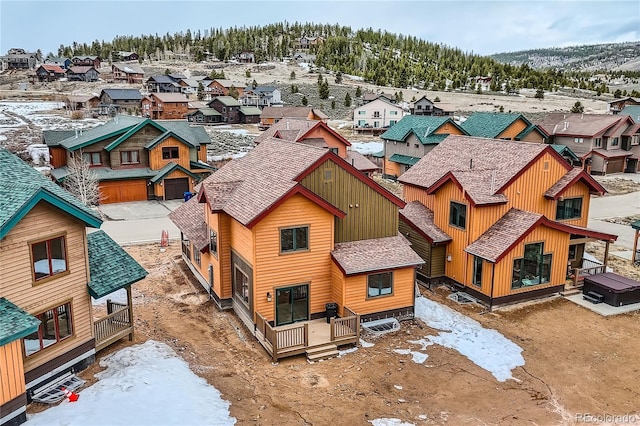 1103 Lupine Ln, Tabernash, CO 80478 - snowy aerial view featuring a residential view