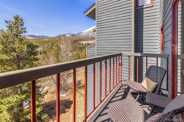 9430 Ryan Gulch Rd Unit 9450, Silverthorne, CO 80498 - balcony with a mountain view