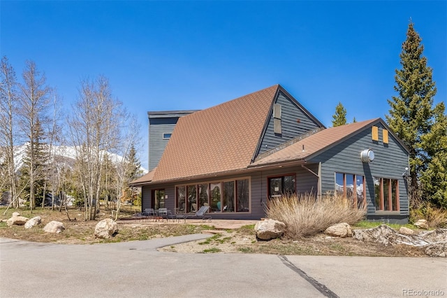9430 Ryan Gulch Rd Unit 9450, Silverthorne, CO 80498 - view of front facade with a patio area