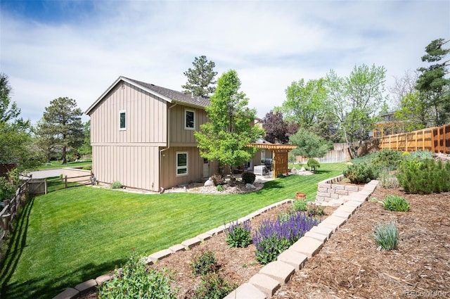back of property featuring a patio