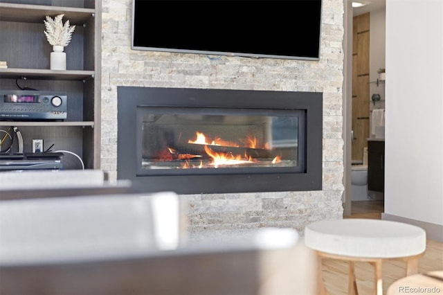 3615 Navajo St, Denver, CO 80211 - detailed view of a fireplace