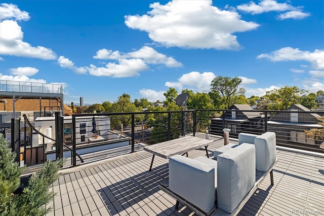 3615 Navajo St, Denver, CO 80211 - view of deck