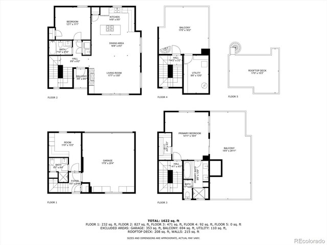 3615 Navajo St, Denver, CO 80211 - room layout
