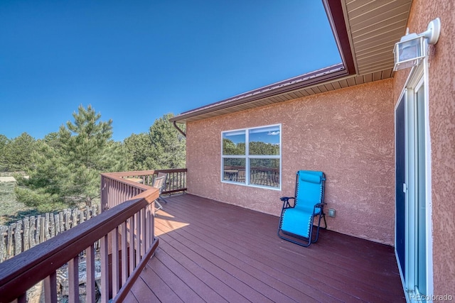 2680 Wild Bill Blvd, Westcliffe, CO 81252 - view of wooden terrace