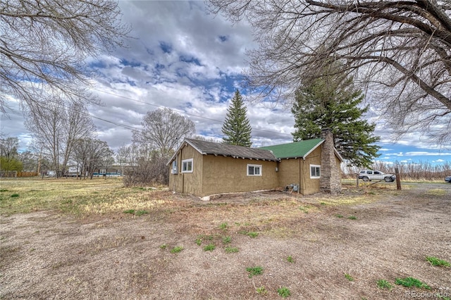 view of side of property