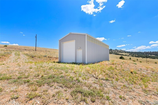 165 Coyotero Trl, Hartsel, CO 80449 - view of outbuilding with a rural view
