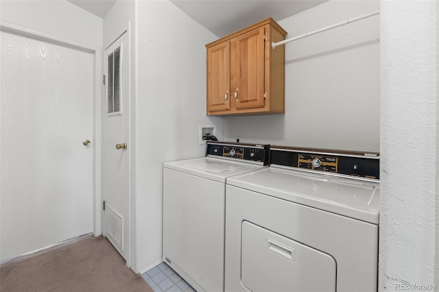 165 Coyotero Trl, Hartsel, CO 80449 - washroom with washing machine and clothes dryer and cabinet space
