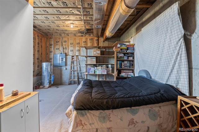165 Coyotero Trl, Hartsel, CO 80449 - bedroom featuring concrete flooring