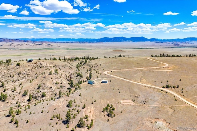165 Coyotero Trl, Hartsel, CO 80449 - aerial view of sparsely populated area with a desert landscape