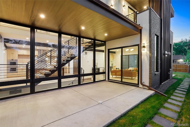 1601 S Columbine St, Denver, CO 80210 - view of patio / terrace with a balcony