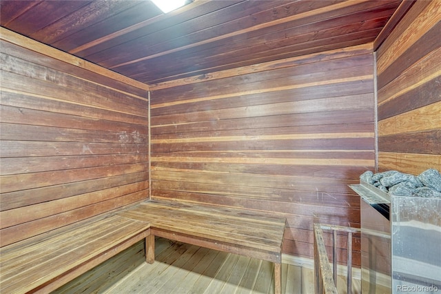 view of sauna / steam room