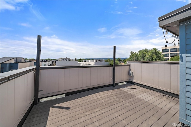 1632 Lowell Blvd Unit 5, Denver, CO 80204 - view of wooden deck
