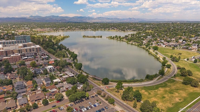 1632 Lowell Blvd Unit 5, Denver, CO 80204 - view of property location featuring a water and mountain view