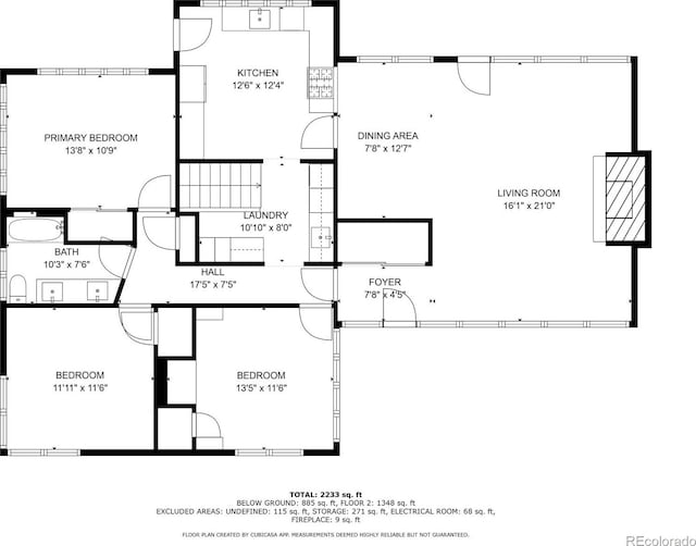 8955 E 19th Ave, Aurora, CO 80010 - property floor plan