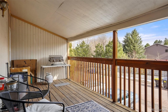 995 Holli Springs Ln, Colorado Springs, CO 80907 - view of deck