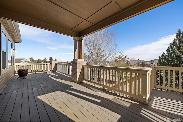 view of deck