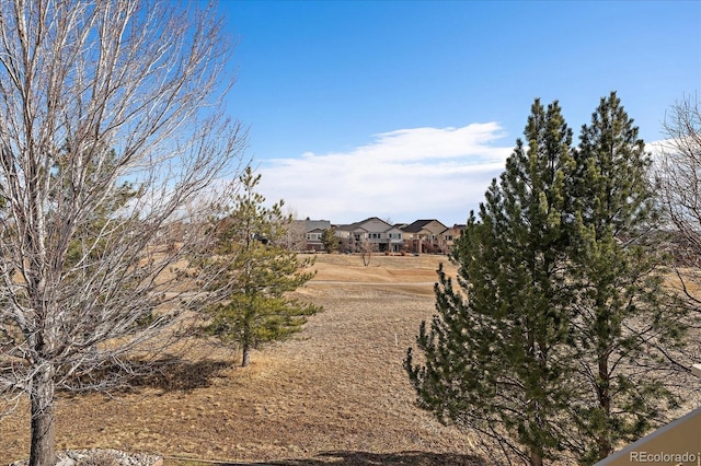 view of yard featuring a residential view