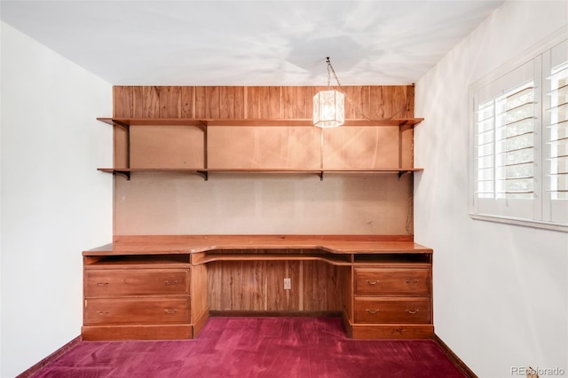 4034 S Atchison Way, Aurora, CO 80014 - unfurnished office with built in desk and dark carpet