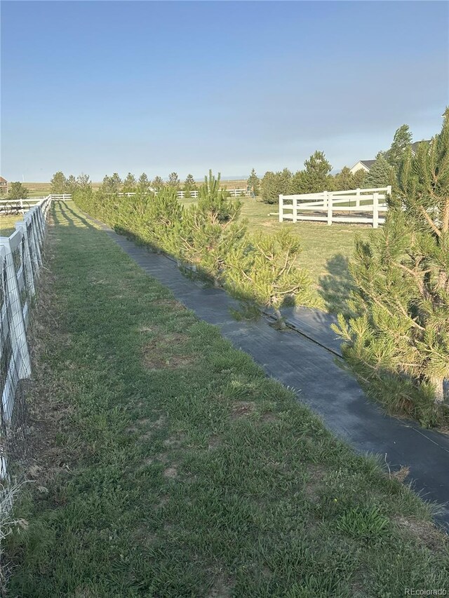 970 Inyokern Ct, Watkins, CO 80137 - view of yard with a rural view