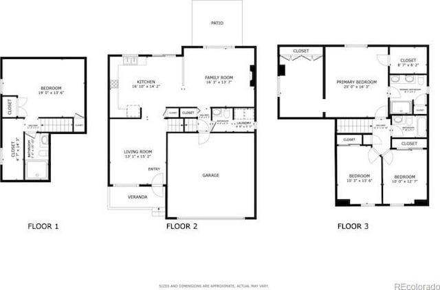 8982 Miners Pl, Highlands Ranch, CO 80126 - view of floor plan / room layout