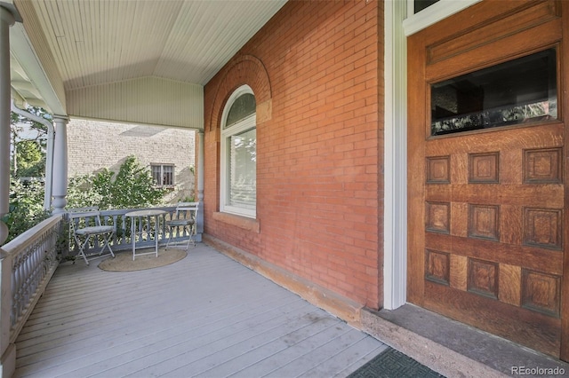 1215 N Emerson St Unit A, Denver, CO 80218 - view of porch