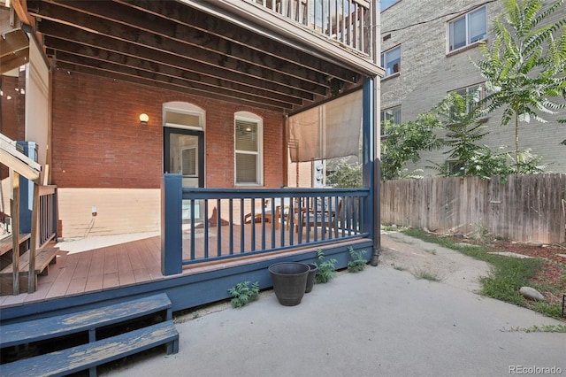 1215 N Emerson St Unit A, Denver, CO 80218 - view of patio