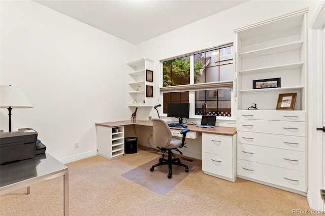 7444 E 9th Ave, Denver, CO 80230 - office featuring light carpet and baseboards