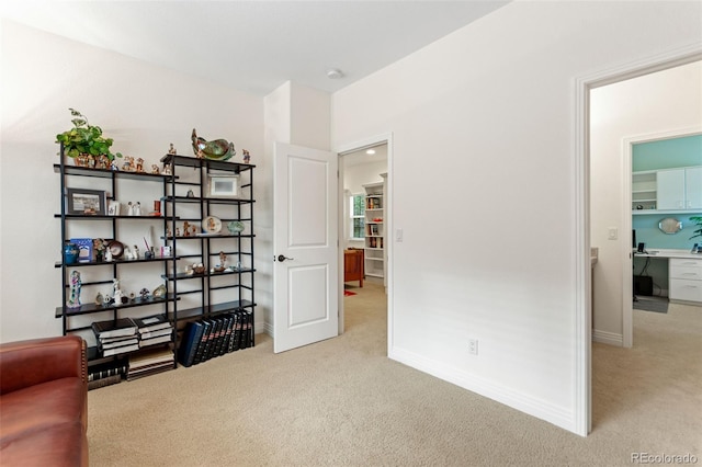 7444 E 9th Ave, Denver, CO 80230 - living area with carpet floors and baseboards