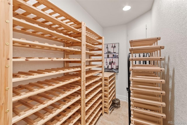 7444 E 9th Ave, Denver, CO 80230 - wine cellar with tile patterned flooring and recessed lighting