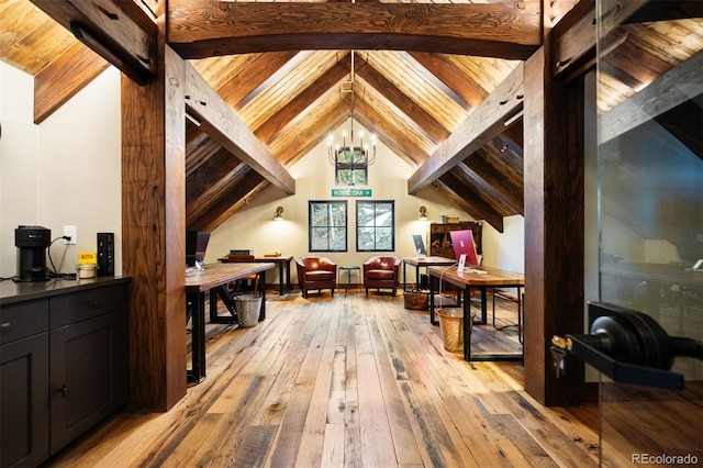 534 W Meadow Rd, Evergreen, CO 80439 - bonus room with light wood-style floors and a chandelier