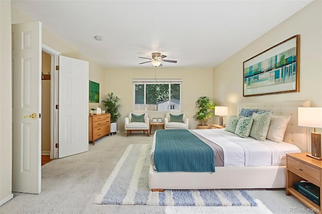 215 Sunland St, Louisville, CO 80027 - carpeted bedroom with ceiling fan
