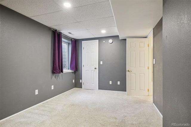 215 Sunland St, Louisville, CO 80027 - carpeted spare room featuring a paneled ceiling