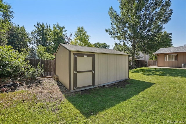 215 Sunland St, Louisville, CO 80027 - view of shed with a fenced backyard
