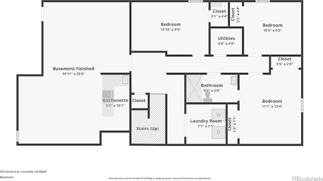 215 Sunland St, Louisville, CO 80027 - view of room layout