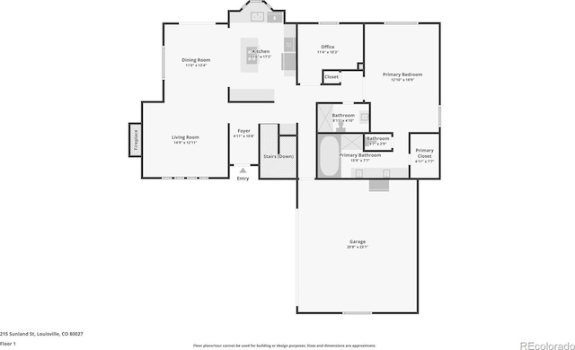 215 Sunland St, Louisville, CO 80027 - view of room layout