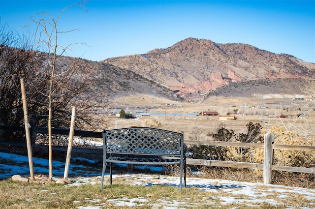 property view of mountains