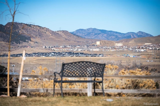 property view of mountains