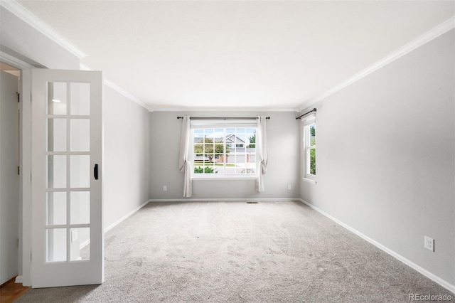 8288 W Chestnut Ave, Littleton, CO 80128 - unfurnished room with crown molding and carpet