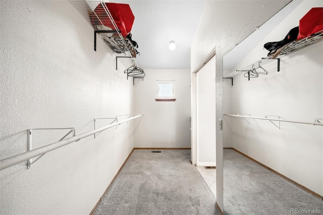 8288 W Chestnut Ave, Littleton, CO 80128 - walk in closet with carpet and tile patterned flooring