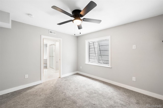 8288 W Chestnut Ave, Littleton, CO 80128 - empty room with carpet floors, a smoke detector, and a ceiling fan