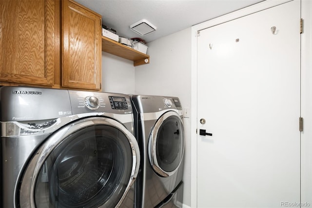 8288 W Chestnut Ave, Littleton, CO 80128 - laundry room with independent washer and dryer and cabinet space