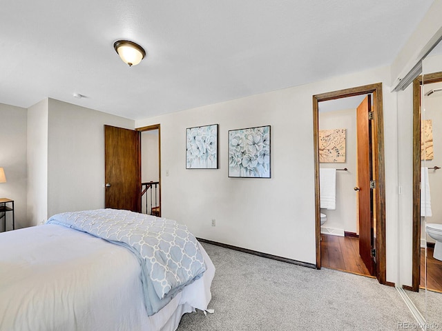 7391 S Knolls Way, Centennial, CO 80122 - bedroom with carpet and ensuite bath