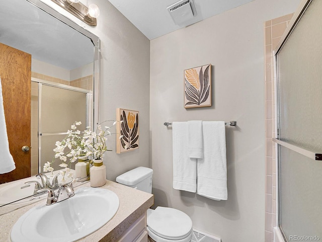 7391 S Knolls Way, Centennial, CO 80122 - bathroom with a shower with door and vanity