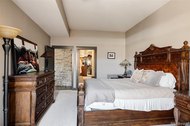 bedroom with carpet flooring