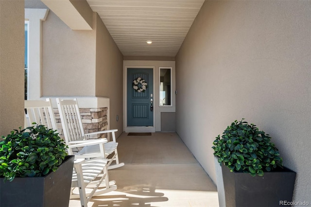10024 Waterton Canyon Way, Colorado Springs, CO 80924 - entrance to property featuring stucco siding