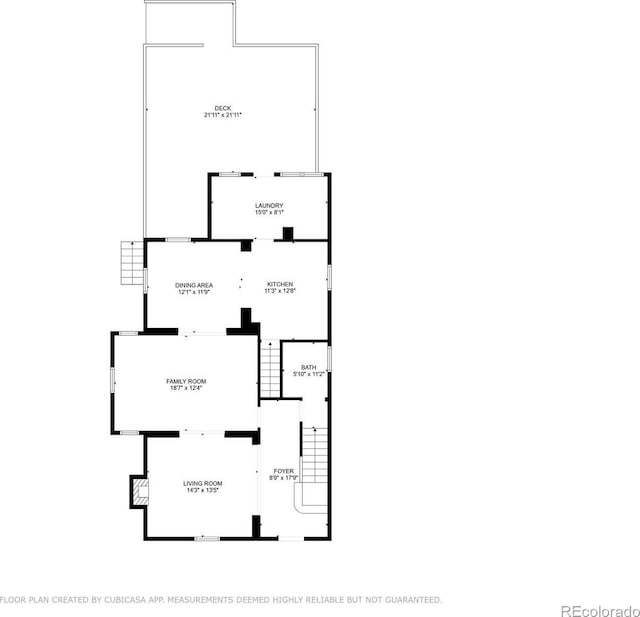 321 S Emerson St, Denver, CO 80209 - floor plan / room layout