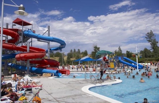 view of jungle gym